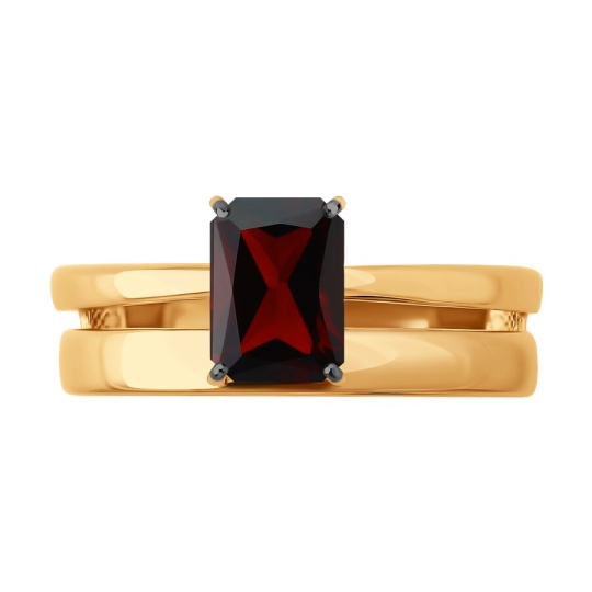 Обручальное кольцо из серебра