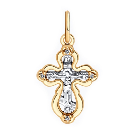 Подвеска из серебра с аметистами