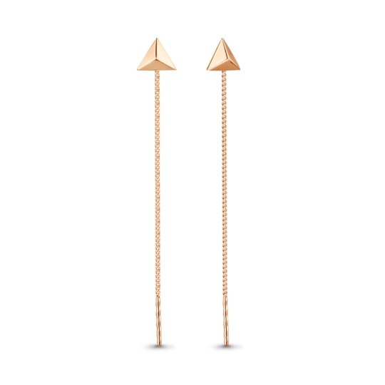 Серьги из серебра с эмалью