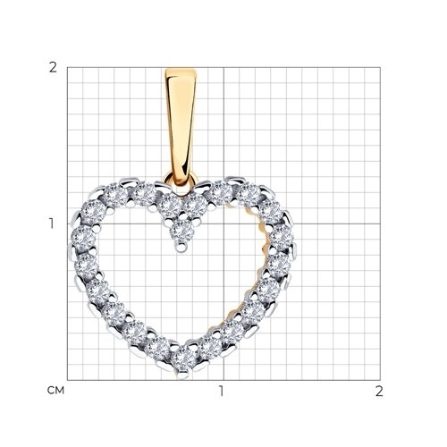 Подвеска-крест из серебра с чернением