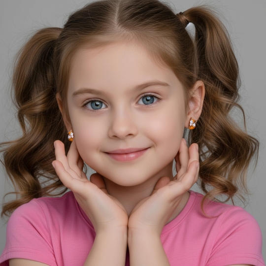 Подвеска из серебра с позолотой и эмалью