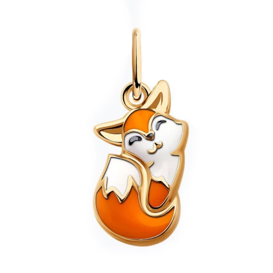 Подвеска из серебра с гранатами