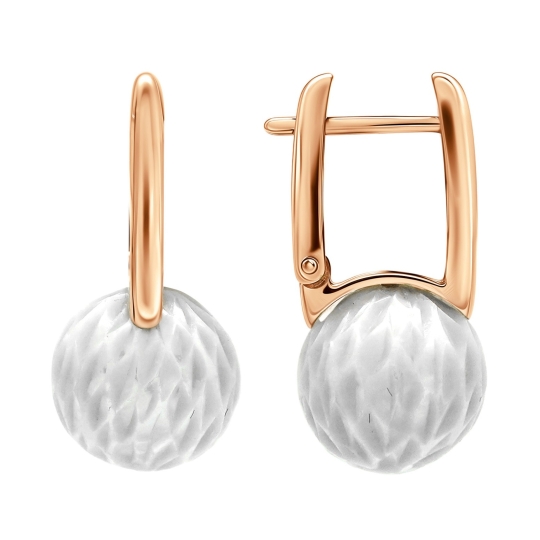 Серьги из золота с сапфирами