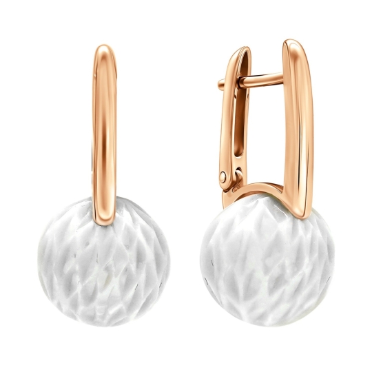 Серьги из золота с сапфирами