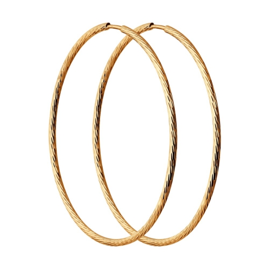 Серьги из серебра с ювелирными кристаллами