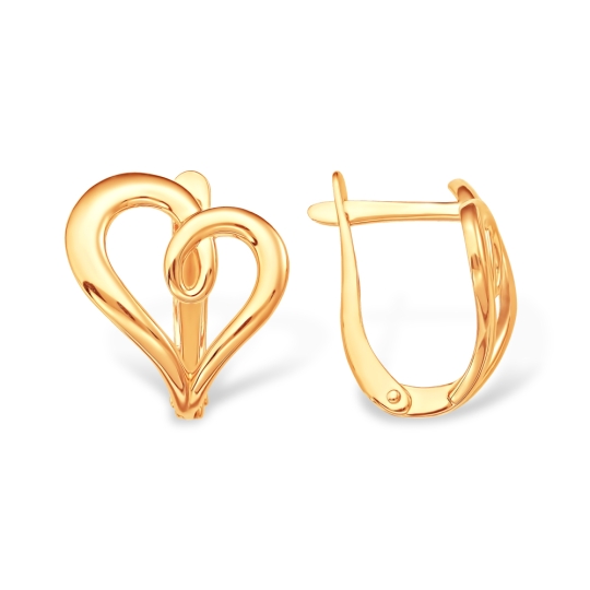 Серьги из серебра с алмазной гранью и фианитами