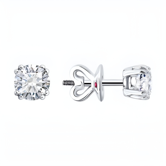 Серьги из золота с бриллиантами