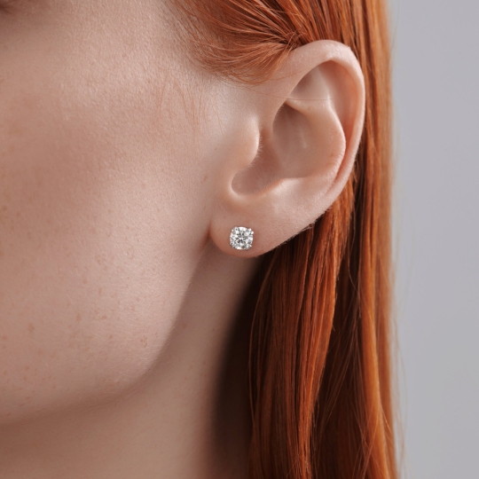 Серьги из золота с бриллиантами