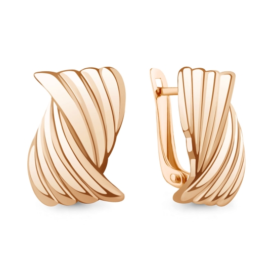 Серьги из серебра с агатами и фианитами