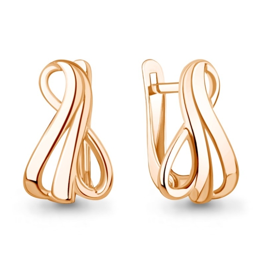 Серьги из серебра с фианитами и жемчугом