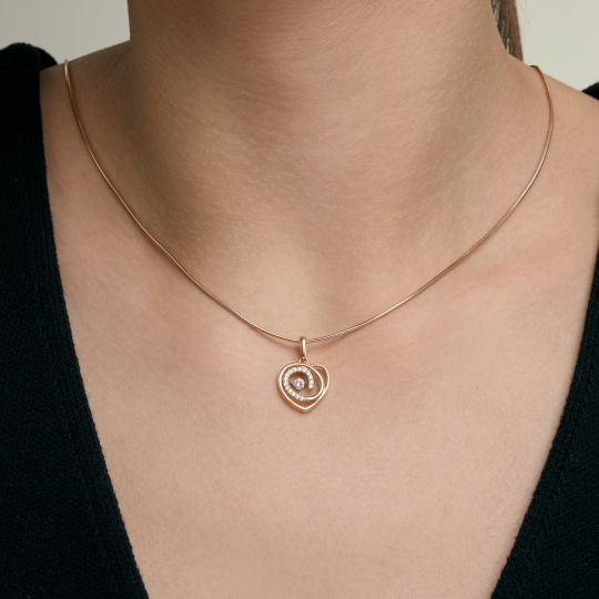 Подвеска из золота с образом "Казанская Божья Матерь"