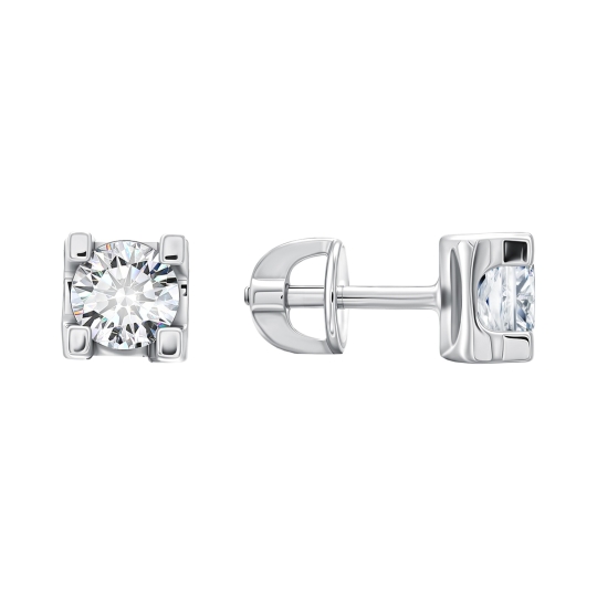 Серьги из золота с жемчугом