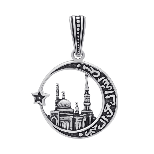 Подвеска из серебра "Слон"