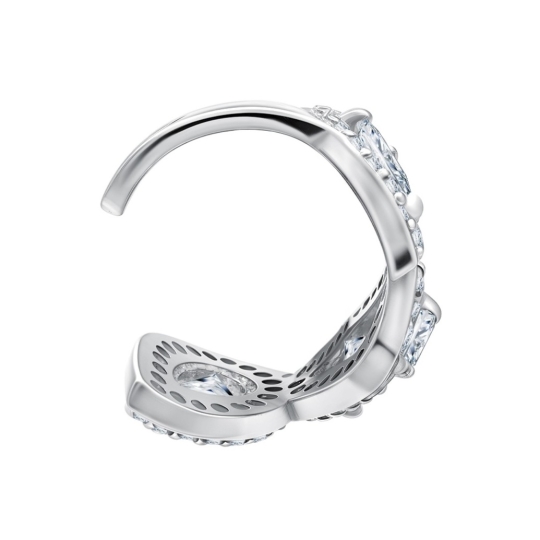 Серьги из серебра с эмалью