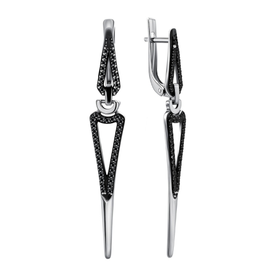 Серьги из серебра 