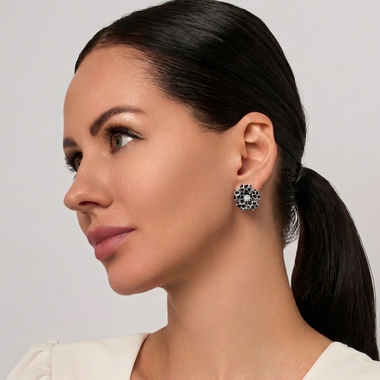 Серьги из серебра