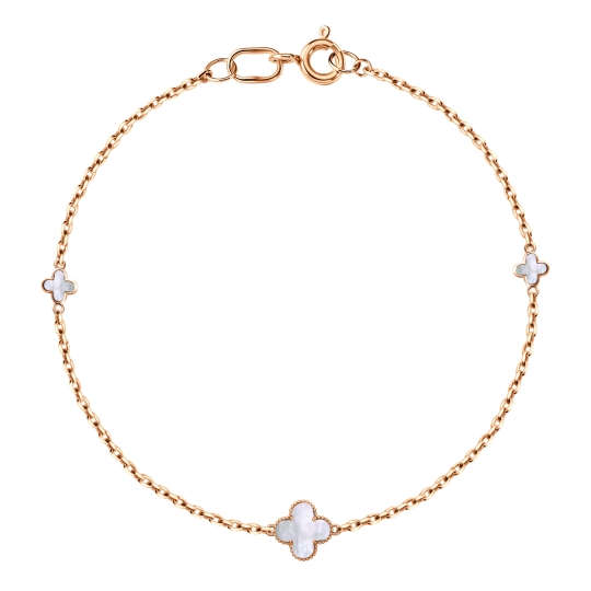 Браслет из золота с агатами