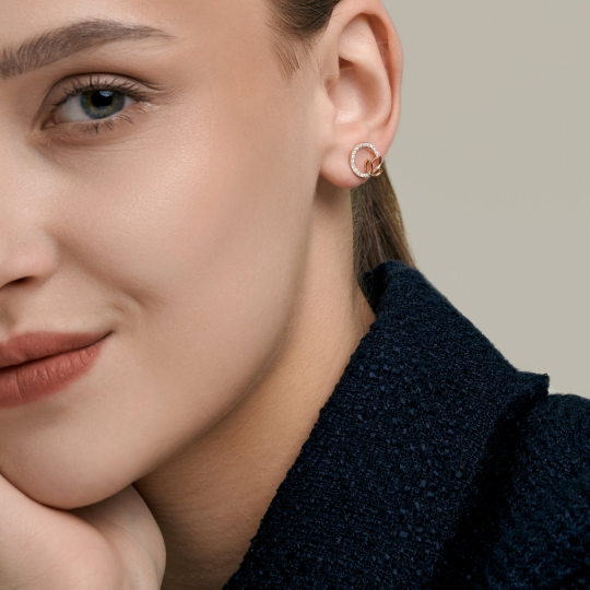 Серьги из золота