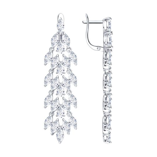 Серьги из серебра