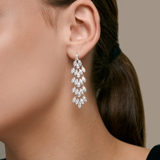 Серьги из серебра