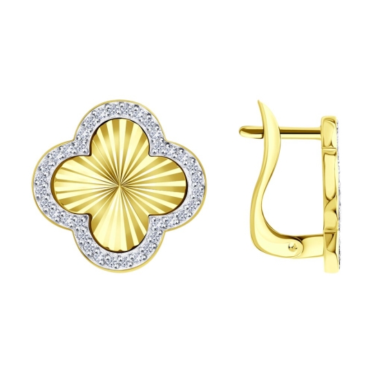 Серьги из золота