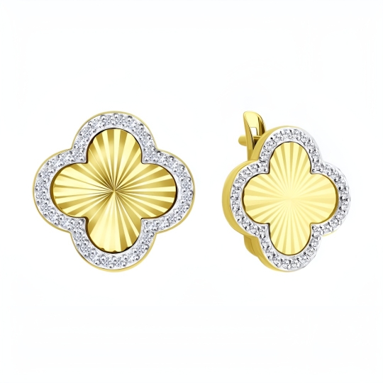 Серьги из золота