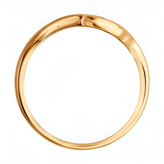 Кольцо из золота с агатом