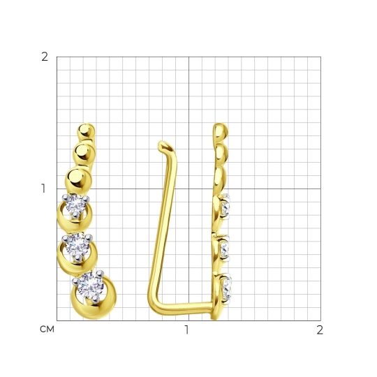 Серьги из золота