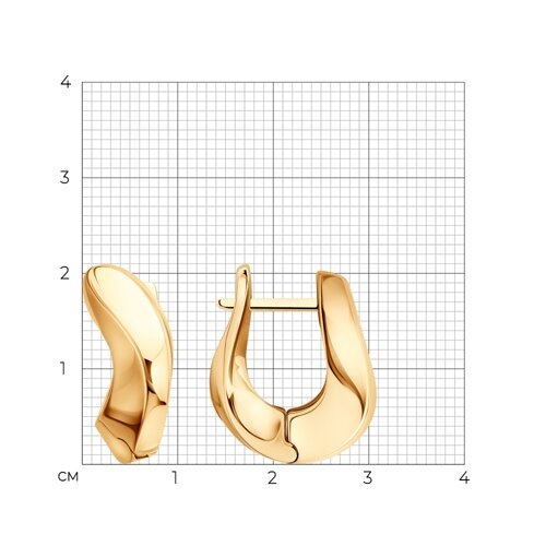Серьги из золота