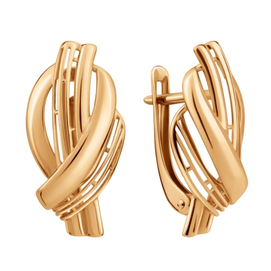 Серьги из золота с жемчугом