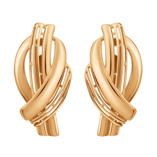 Серьги из золота с жемчугом