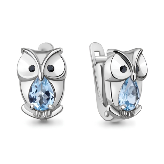 Серьги из серебра