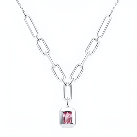 Колье из серебра