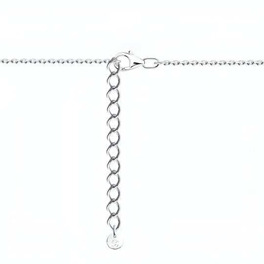 Колье из серебра