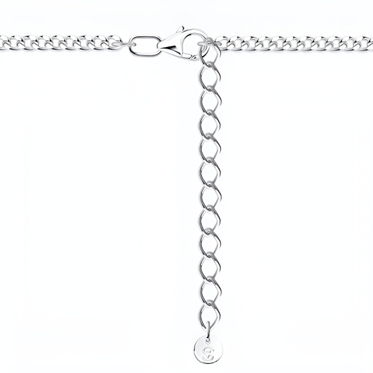 Колье из серебра