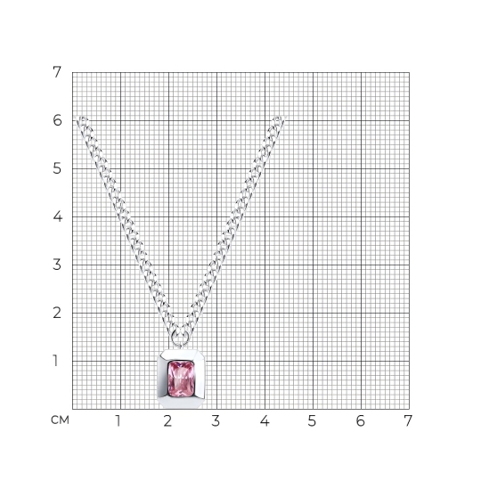 Колье из серебра