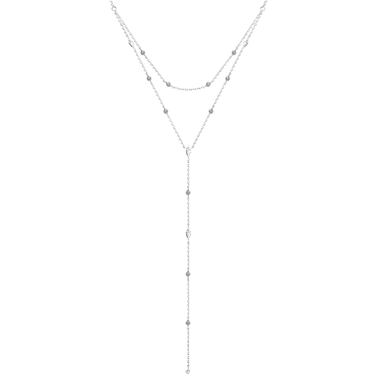 Колье из серебра