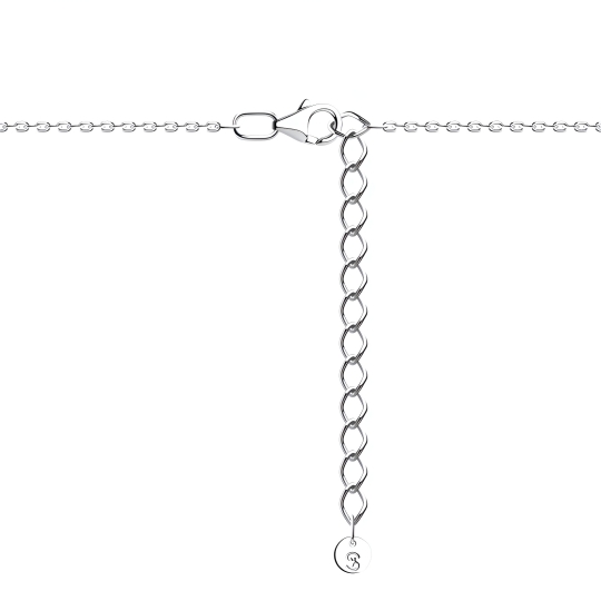 Колье из серебра