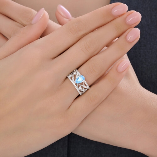 Кольцо из серебра