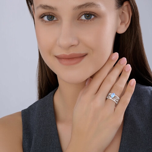 Кольцо из серебра