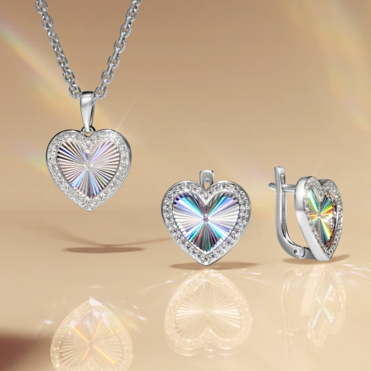 Подвеска из серебра "Мама"