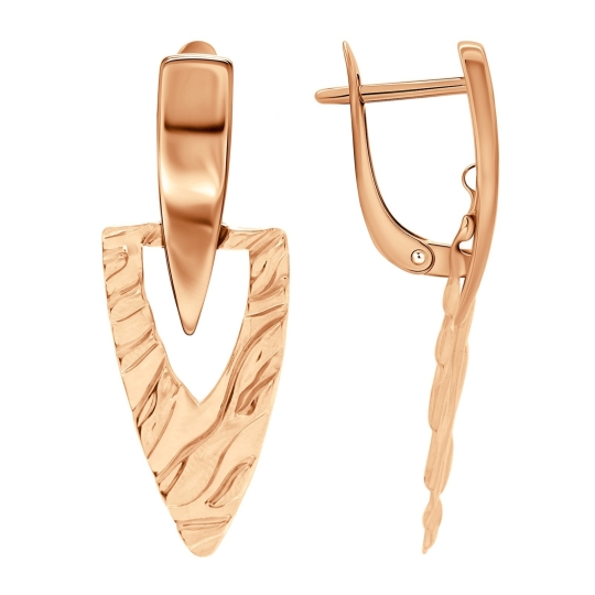 Серьги из золота с бриллиантами