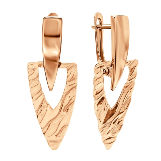 Серьги из золота с бриллиантами