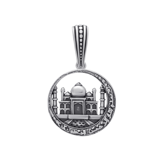 Подвеска из серебра с чернением