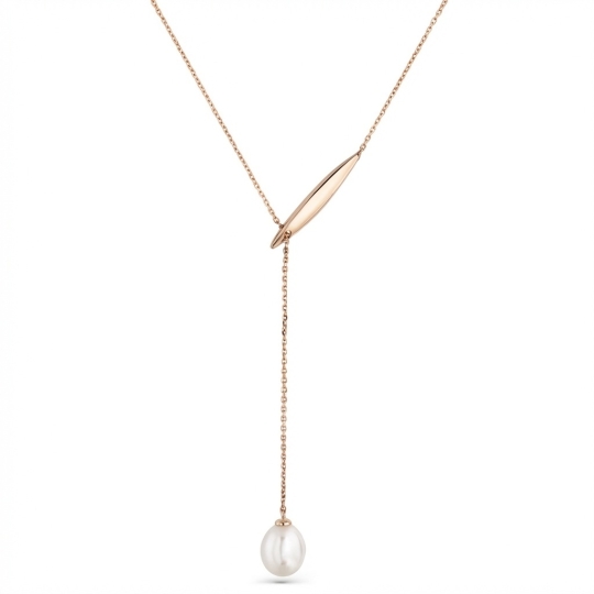 Колье из золота с фианитом