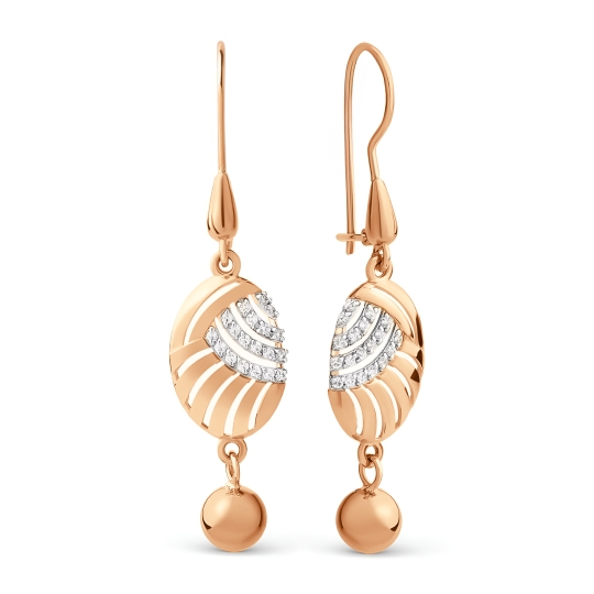 Серьги из золота 