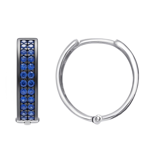 Серьга из серебра