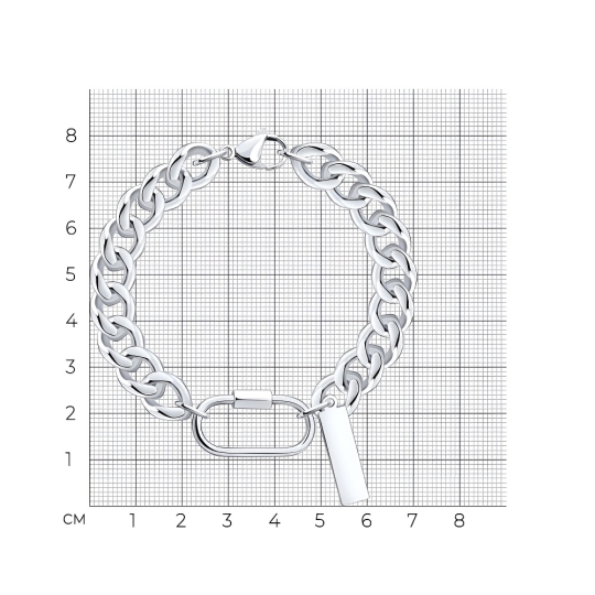 Браслет из стали