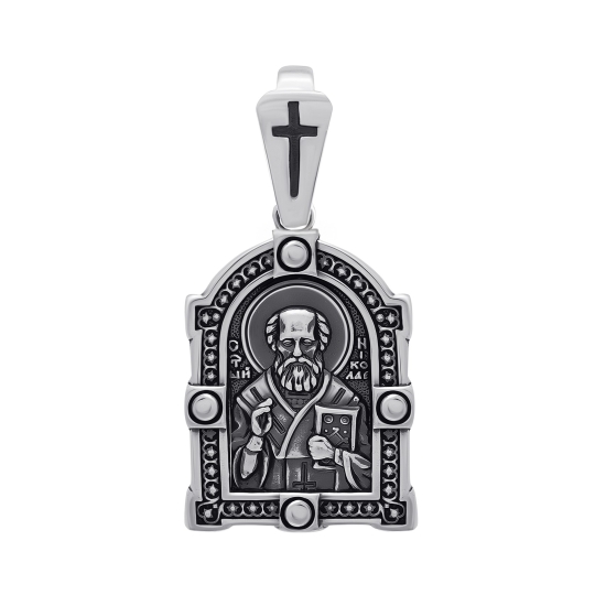 Подвеска из серебра с ювелирным кристаллом