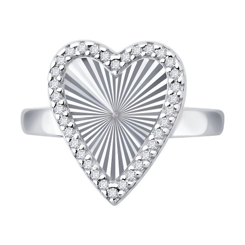 Кольцо из серебра с топазом